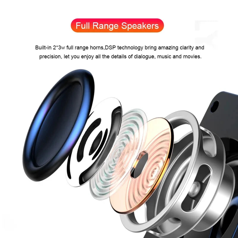 Computer Speakers Home Theater System PC Bass Subwoofer Bluetooth Speaker Music 4D Surround Soundbar For Boombox Desktop Laptop