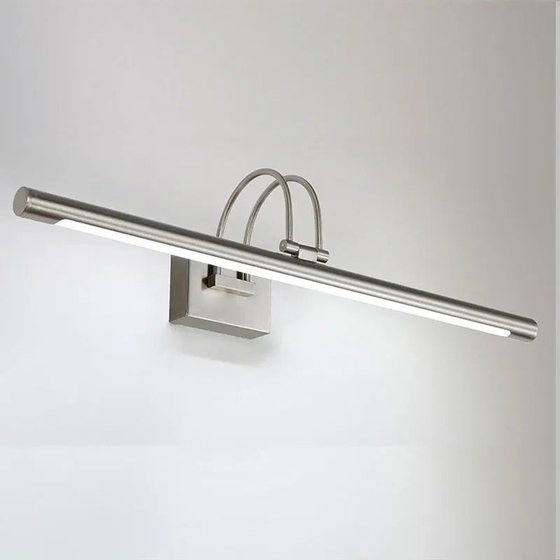 Miroir Design Rétro Applique Murale Intérieure Matériau Métal Abat-jour Acrylique Corps Plaqué Applique LED Décoration Hôtel Salle de Bain Lustres