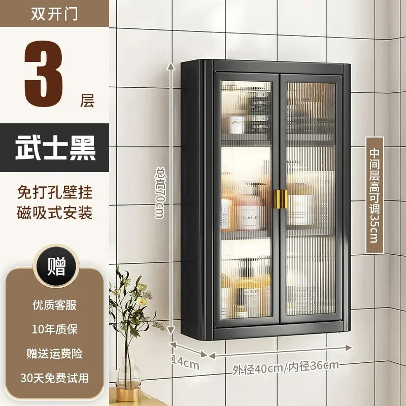 Modern Wall Mounted Bathroom Cabinet white Waterproof Storage Organizer Shelf for Toilet Vanity Bathroom home Decor Furniture