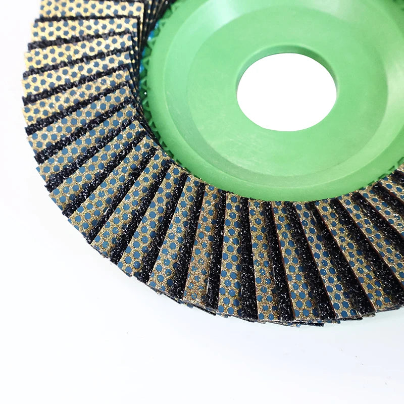4.5inch 115mm Diamond Electroplated Flap Grinding Wheel for Ceramic Flap Grinding Wheel for Ceramic Flap Disc