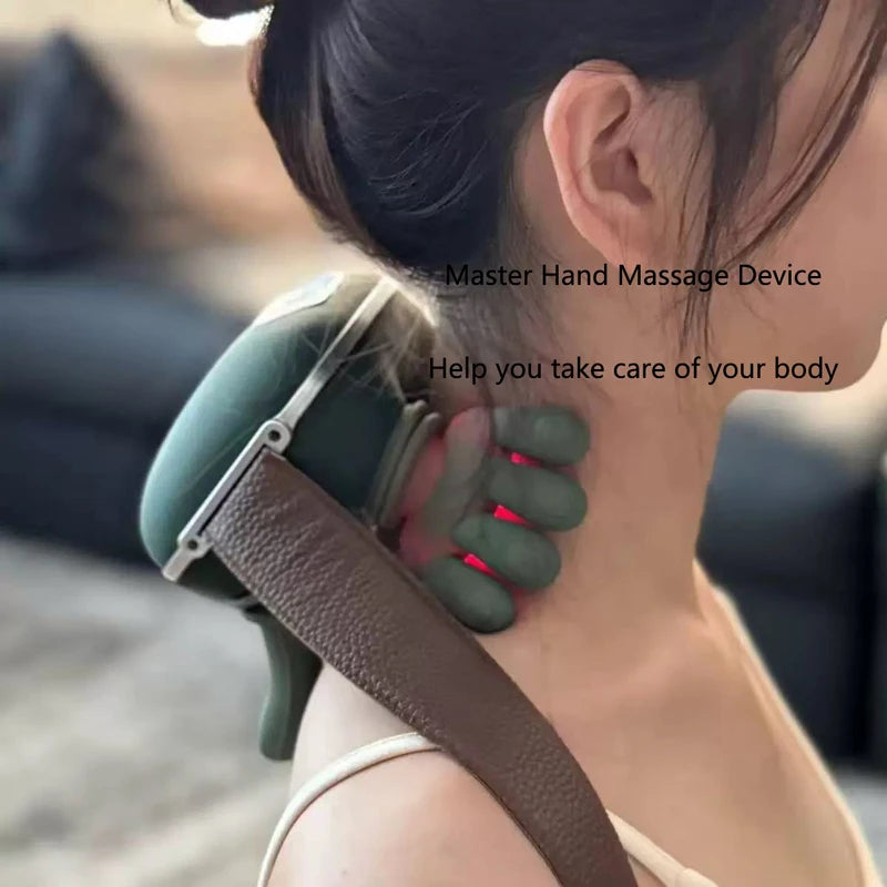 4D Massaging Shoulder And Neck Massager, Multifunctional Home Cervical Massager, Kneading Massage Shawl, Can Be Used As A Gift