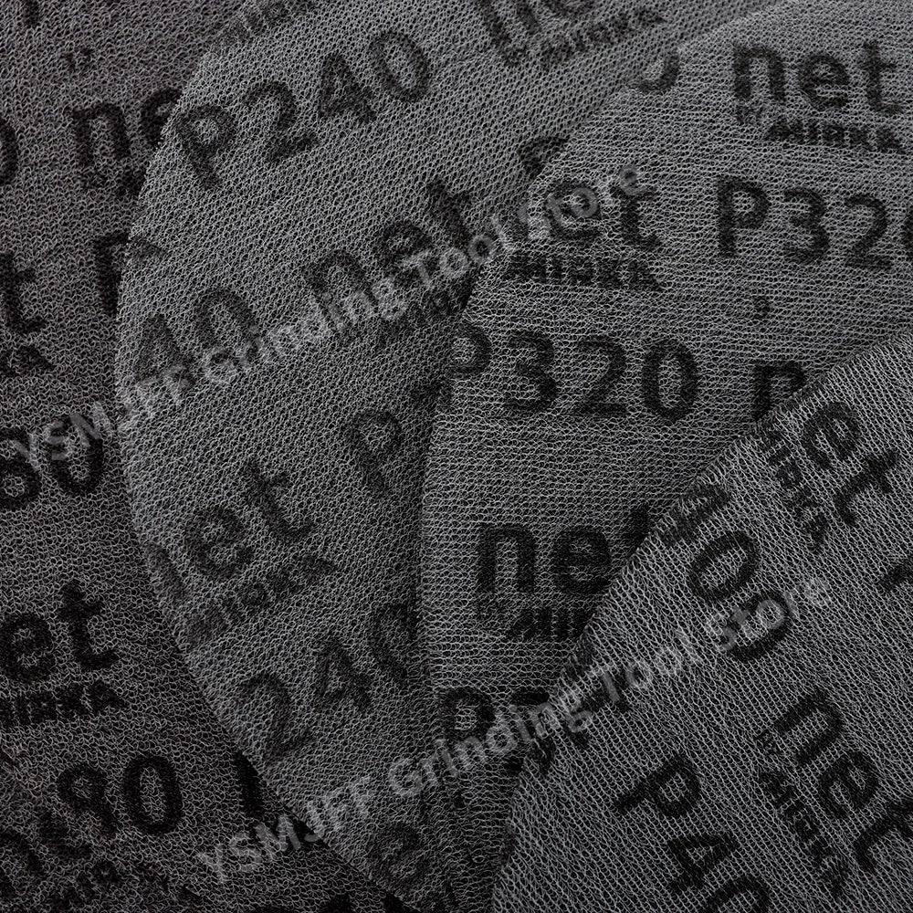 9 Inch Mesh Sanding Discs Dust Free Anti-blocking,225mm Mesh Grip Discs P80-P400 Grits for Polishing Car Putty Finishing Sanding