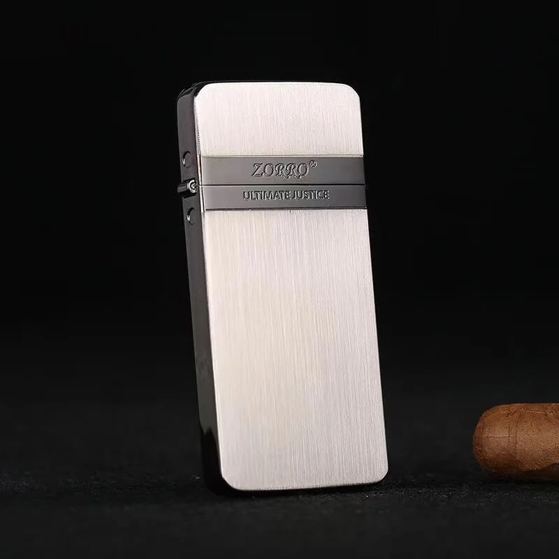 Zorro Ultra-thin Gold Chrome Lighter