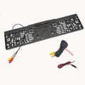 HD Car Rear View Camera EU License Plate Frame Reverse Camera Wide Angle Waterproof Night Vision Fits for Parking Monitor GPS