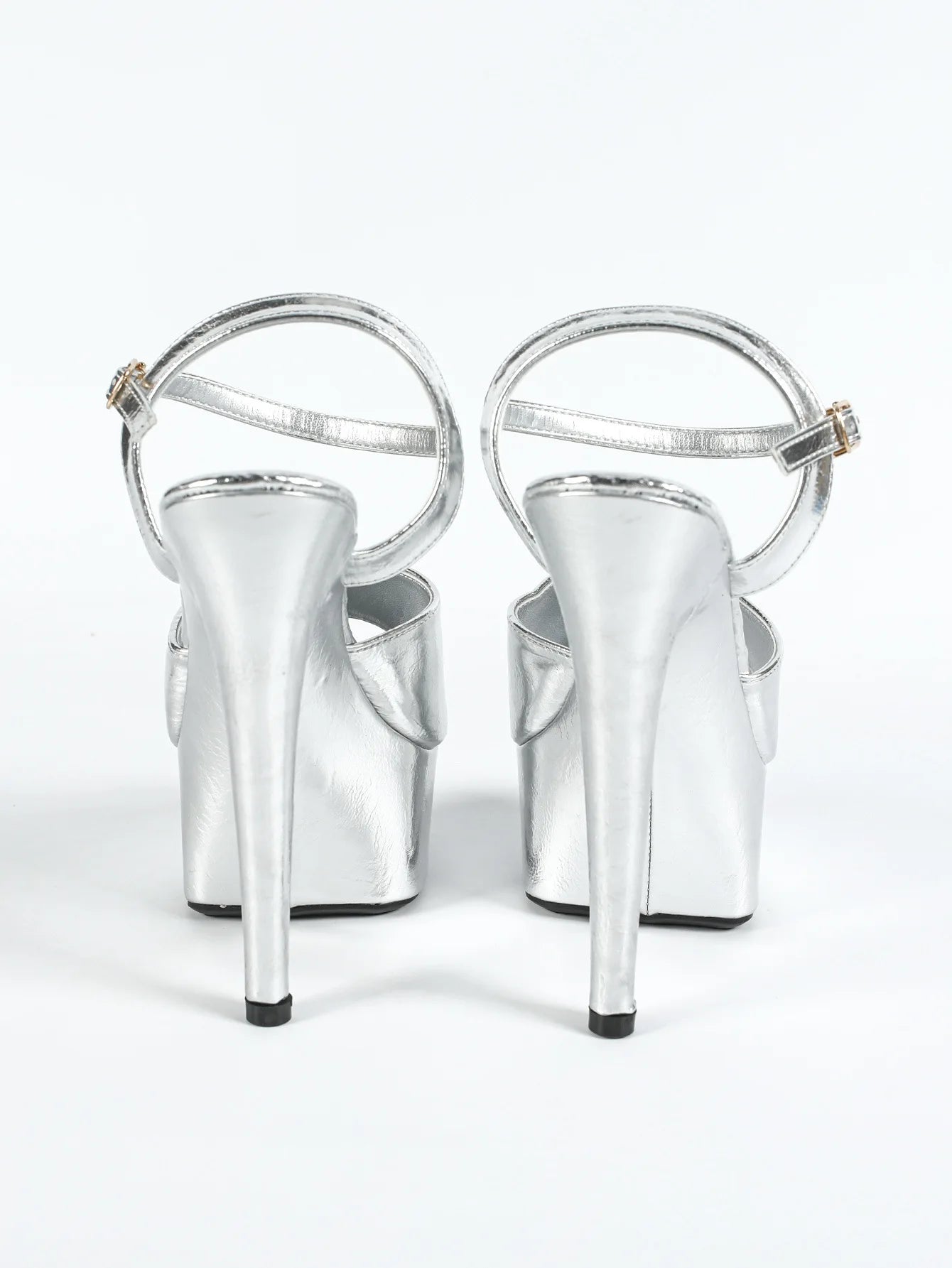 Gold Sandals T Show Summer Women Heels 15CM Stiletto Nightclub Party Large Size 43 Fashion Platform Shoes Pole Dance Stripper