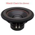 Haut-parleur de subwoofer de voiture double bobine gros haut-parleur audio pur basse refit professionnel 10 pouces-RMS 200W/RMS-260W-12 pouces