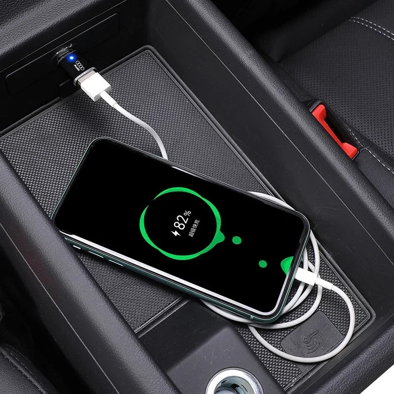 1/2pcs For Audi A1 A3 A4 A5 A6 S3 S7 S8 R8 Q2 Q3 Q5 Q7 Q8 SQ5 dedicated car Typec converter USB charging adapter