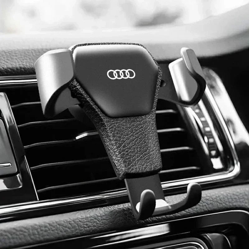 Support de fixation de téléphone GPS pour grille d'aération de voiture, emblème spécifique pour Audi S Line TT Q2 Q3 Q5 Q7 Q8 A3 A4 A5 A6 A7 R8 B5 B6 B7 B8 C5