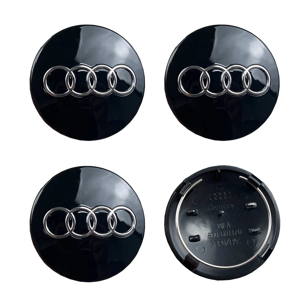 4pcs Audi Wheel Hub Center Covers