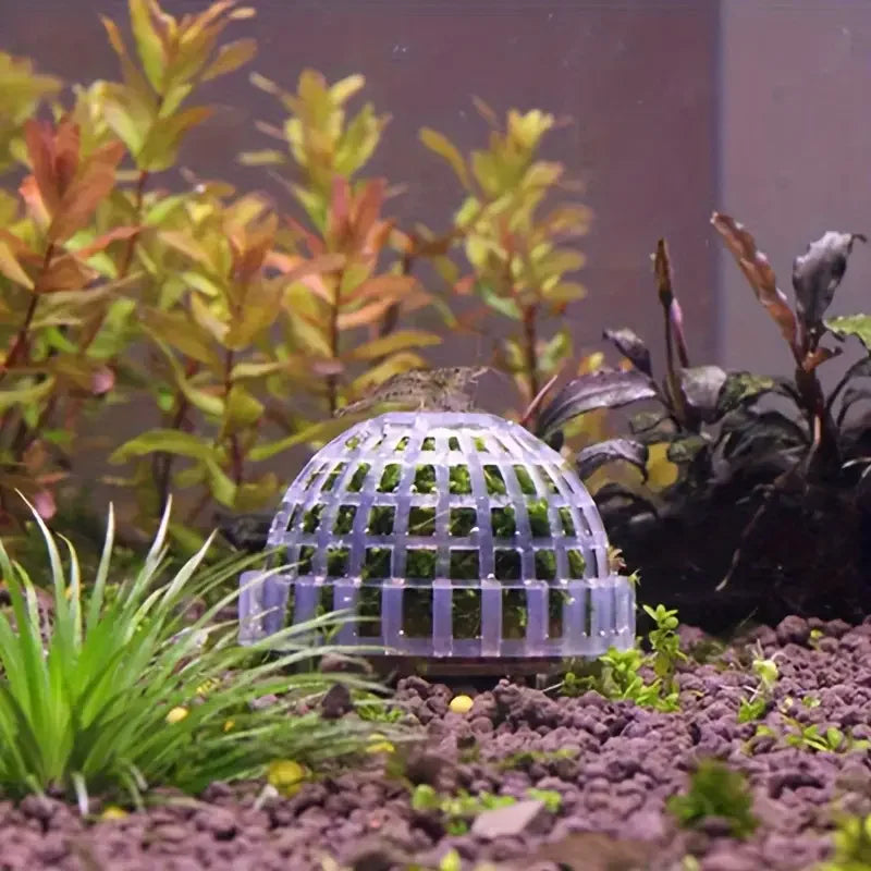 Aquarium Moss Ball Filter Aquatic Pet Supplies Decorations For Shrimps Fish Tank Pet Products Fish Tank Decor Plastic