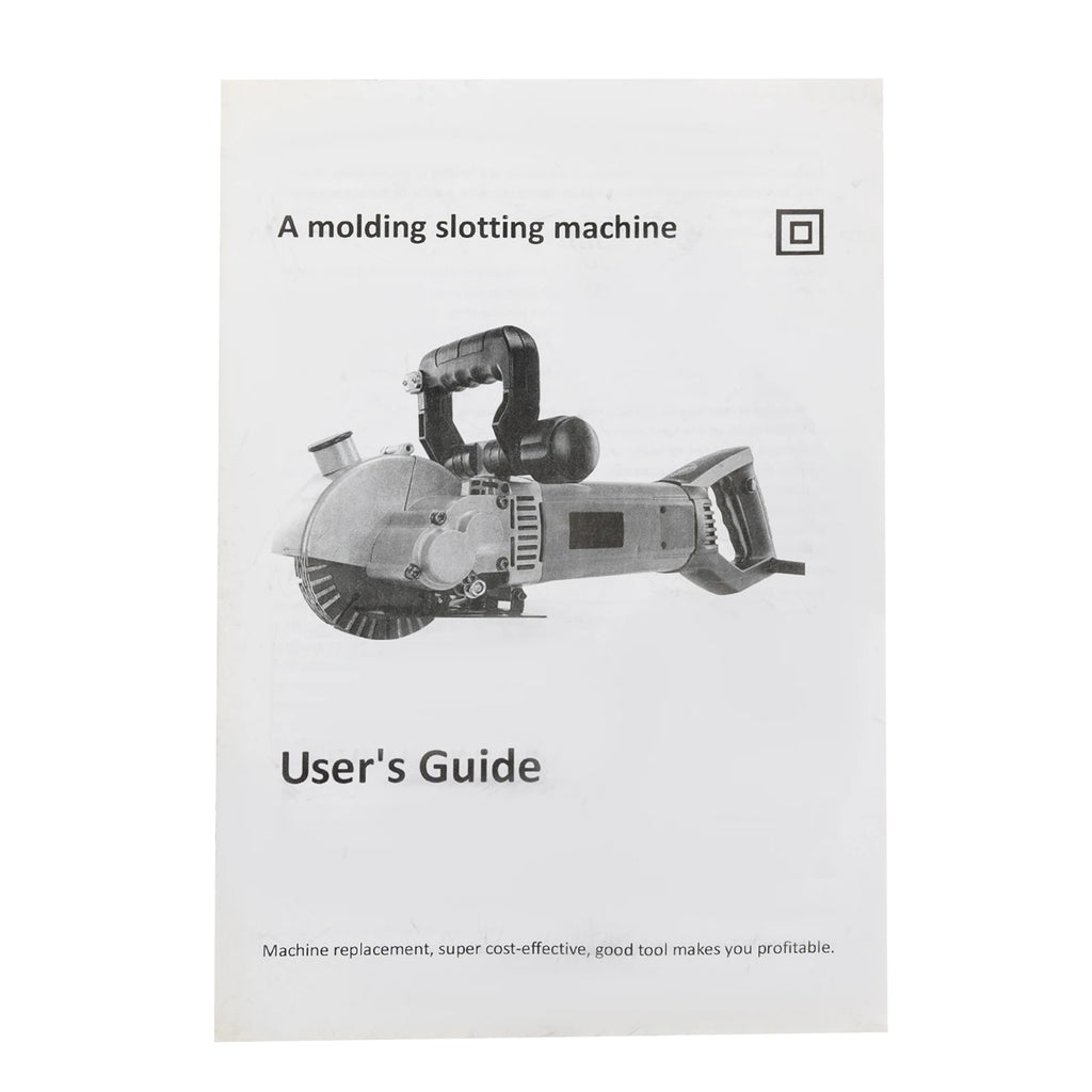 2700W Wall Chaser Concrete Cutter 133mm Concrete Circular Saw Slotter Electric Laser Aiming Groove Slotting Machine