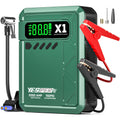 YESPER 2000A Car Jump Starter Air Compressor 150PSI 12V Battery Booster 8L Gas 6L Diesel Safe Jump Box with LCD Screen&SOS Light