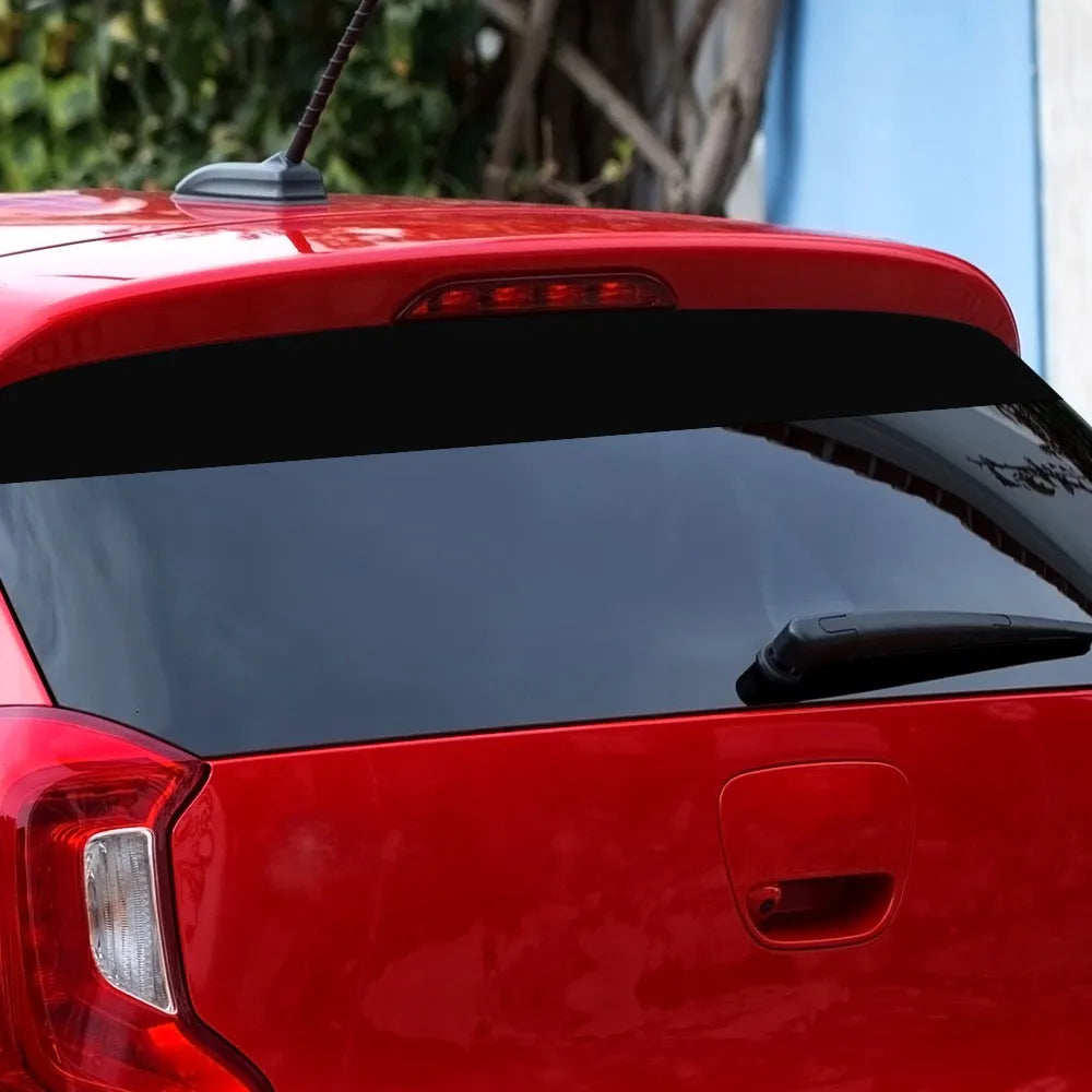 140x20cm Car Windscreen Visor Glossy Black Windshield Banner Strip Window Anti-UV Sun Shade Stickers