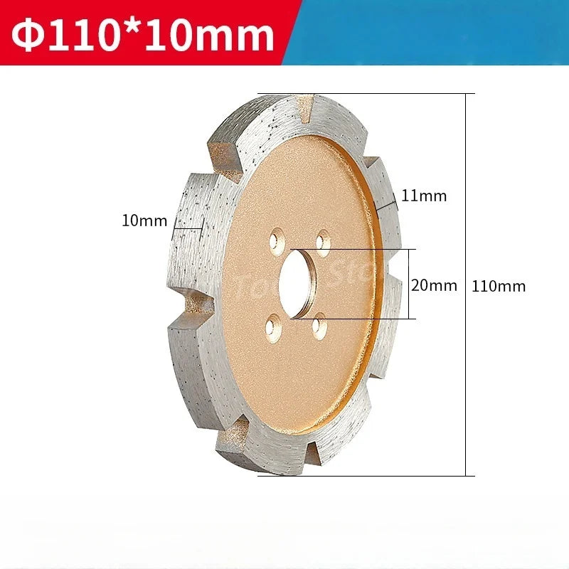 3-15MM Thickeness Diamond Saw Blade 90/110/150/180/200/230MM Carving Blade Stone Wall Slot Concrete Tile Metal Cutting Blade