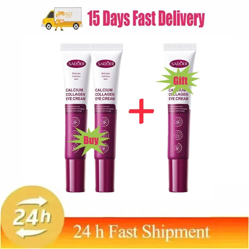 Instant Eye Bag Remove Eye Cream Anti Fat Particles Dark Circles Puffiness Fade Fine Lines Lift Brighten Korean Beauty Eye Care