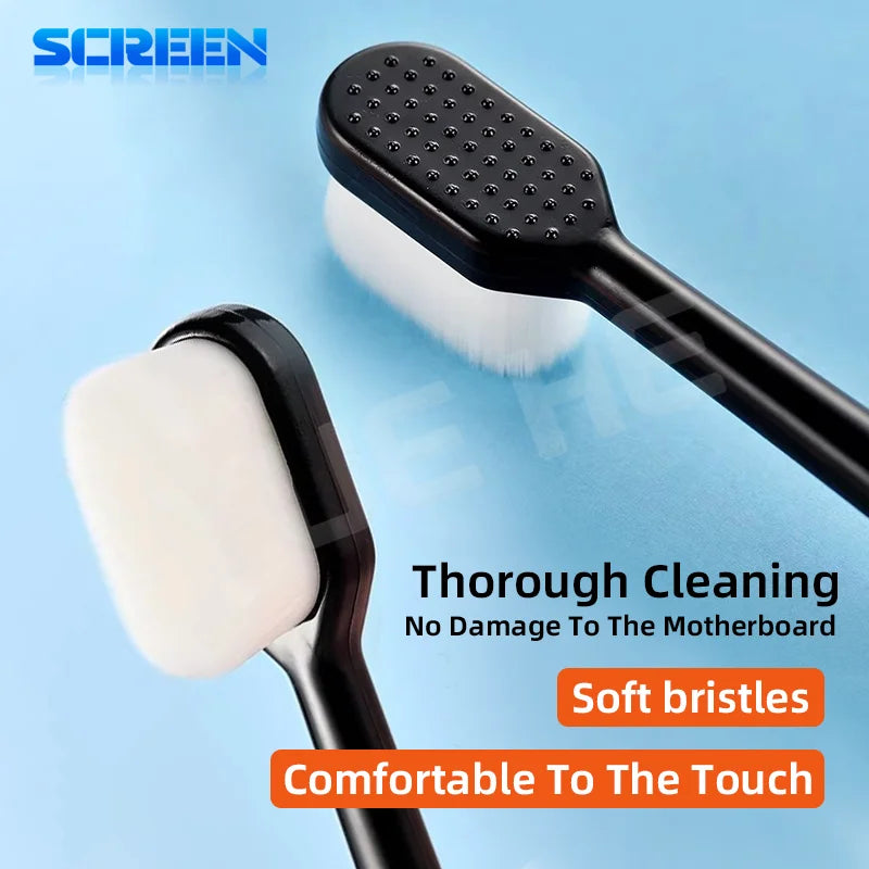 Mr.Yang Circuit Board Cleaning Brush Fiber Tool For Mainboard IC Dust Removal Phone Electric Repair Kit