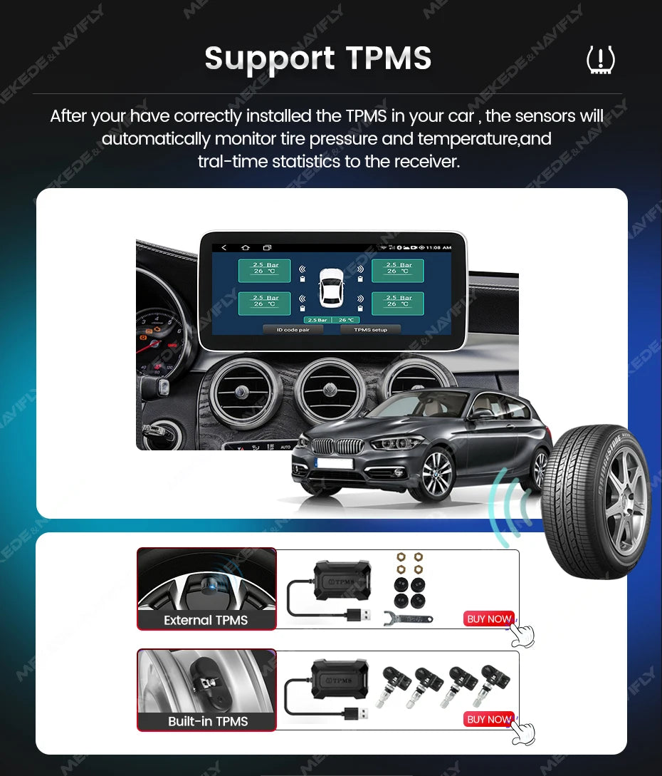 Android 14 Car Radio Wireless CarPlay For Mercedes-Benz A-Class W176 GLA X156 CLA C117 G Class W461 W463 DSP WIFI GPS Multimedia