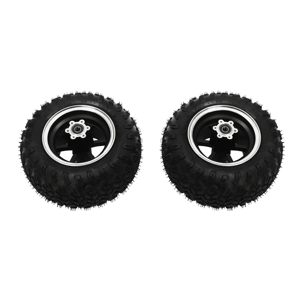 250W Black Motor Drive Air Wheel Conversion Kit 330.69-440.92Lbs Load Capacity Dual Wheel Set for Electric Beach Scooter