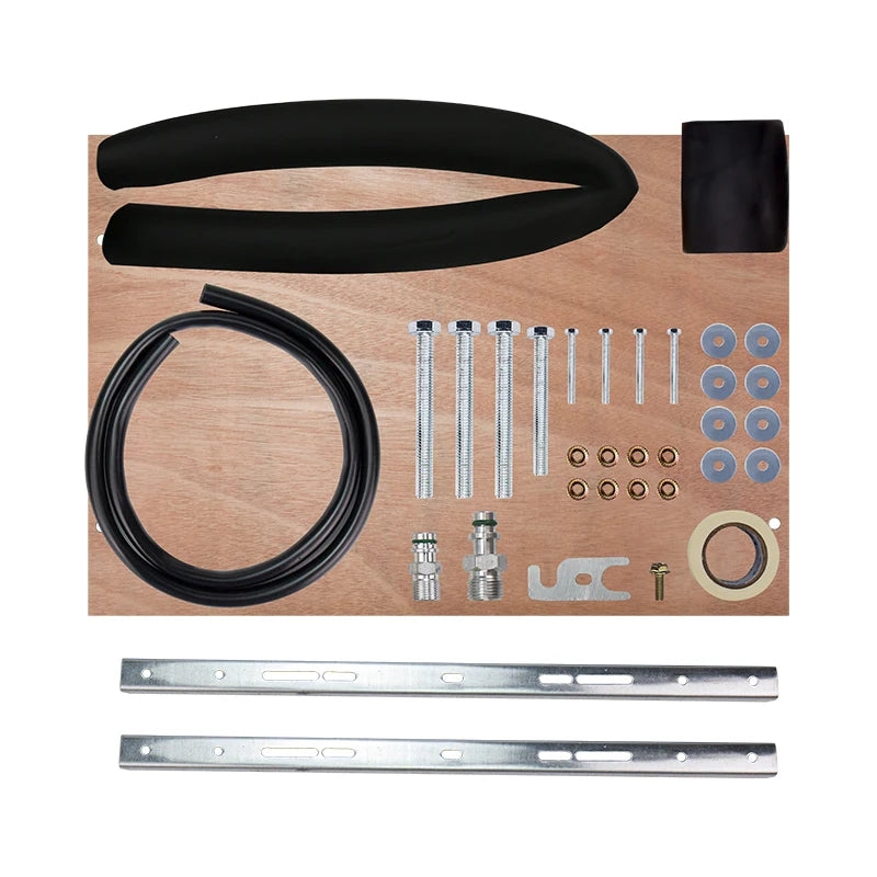 Universal Wall-mounted Refrigeration Air Conditioner Evaporator Assembly Cooling 12V 24V A/C for Bus Heavy Duty Truck Camper