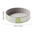 Foldable Dog Pool Folding Pet Pool PVC Foldable Stock Tank Non-Inflatable For Baby Bath Play Outdoor Indoor Camping Park