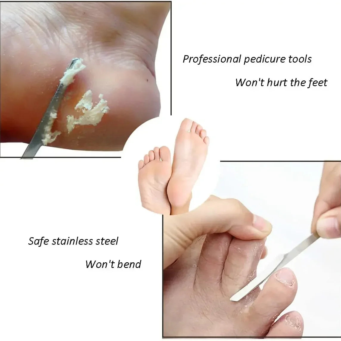 1/2/5/10pcs Manicure Pedicure Tools Toe Nail Shaver Feet Pedicure Knife Kit Foot Rasp File Dead Light Beige Remover Foot Care