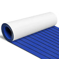 240*45cm Boat Flooring EVA Foam Decking Sheet Faux Teak Marine Mat Non-Slip Self-Adhesive Carpet for Motorboat RV Pontoon Jon