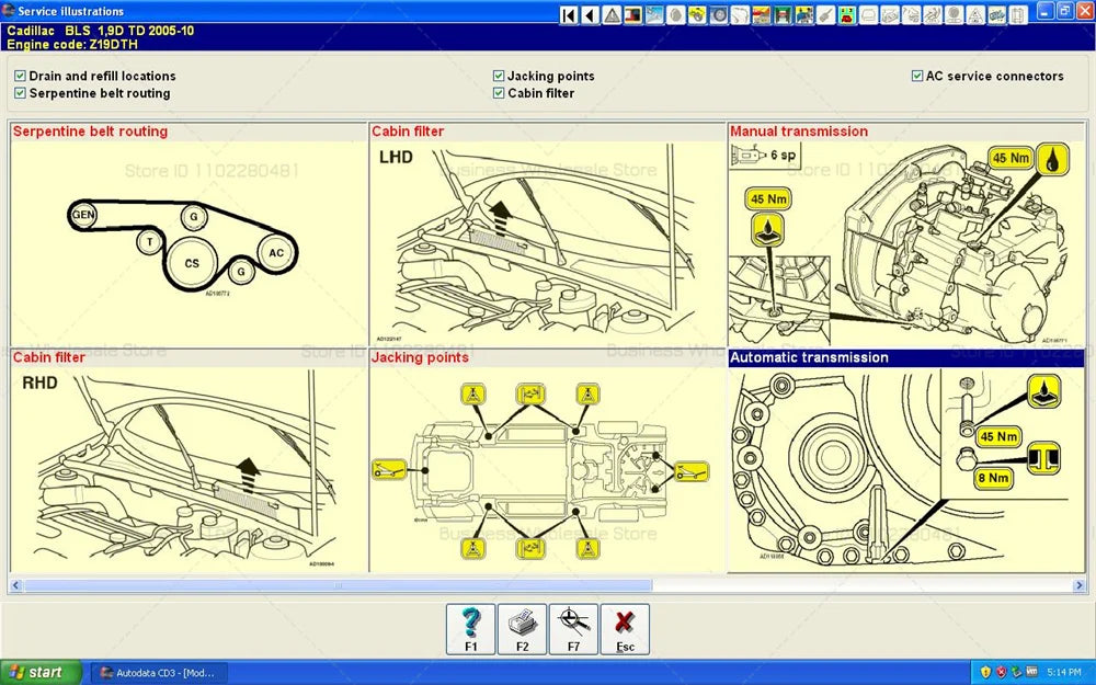 Diagnostic Tools Software 2024 Hot Sale Auto Data 3.45 Data Atris Stakis 2018.01V Multi-Languages CD USB car
