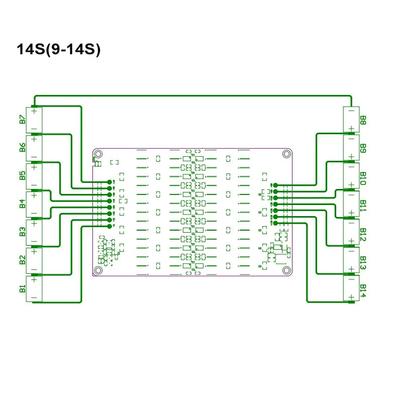 5A 5.5A  Active Equalizer Balancer Lifepo4 / Lipo/ LTO Battery Energy equalization Capacitor 3S 4S 5S 6S 7S 8S 14S 16S 20S 24S