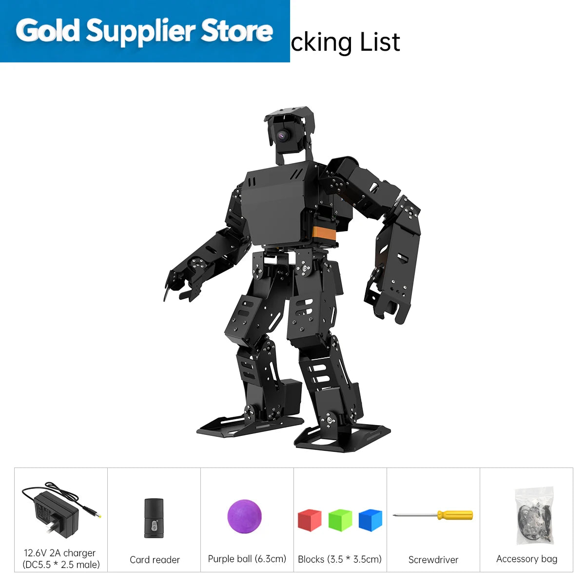 Professional ROS Humanoid Robot for Competition Teaching Kit Based on Raspberry Pi Athletic Robot Kit