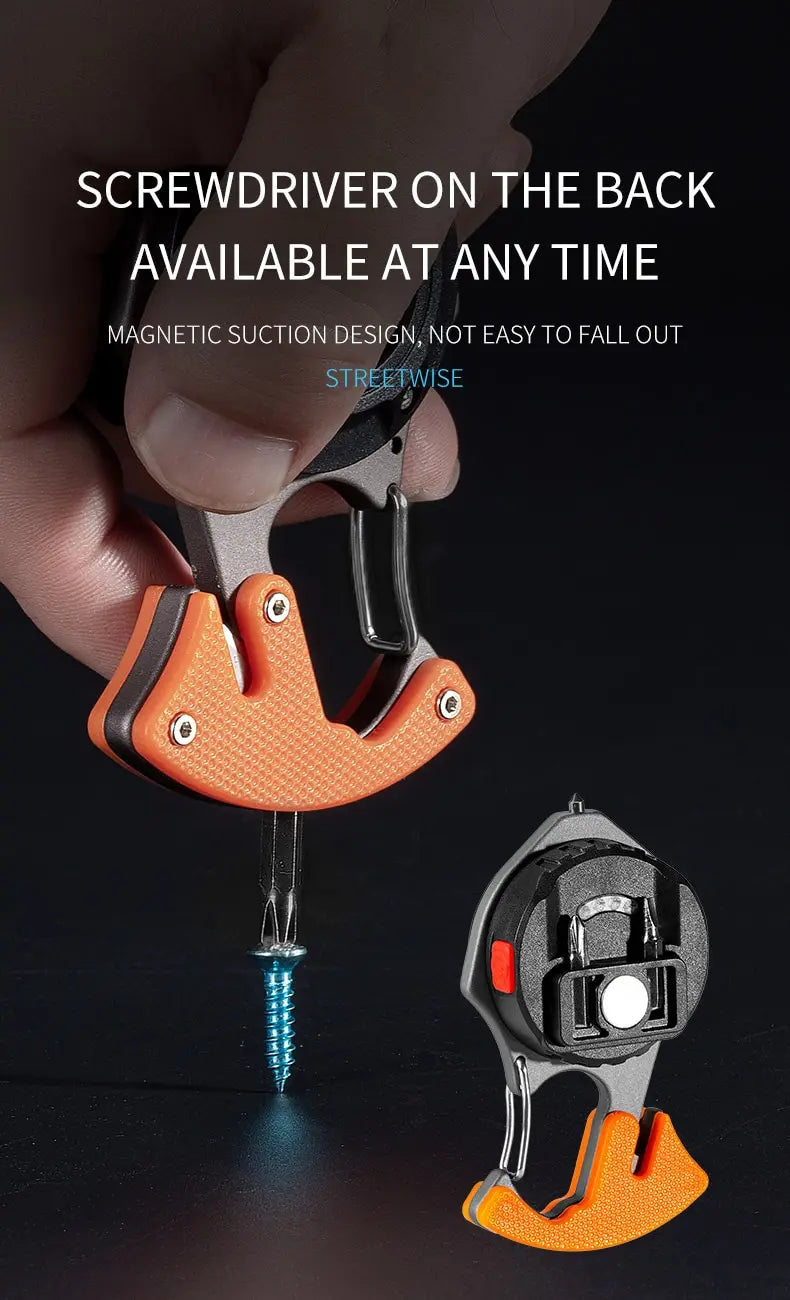 Multifunctional Portable Highlighting Light Type-c Fast Charging Large Capacity Battery Life Keychain Lamp COB Flashlight