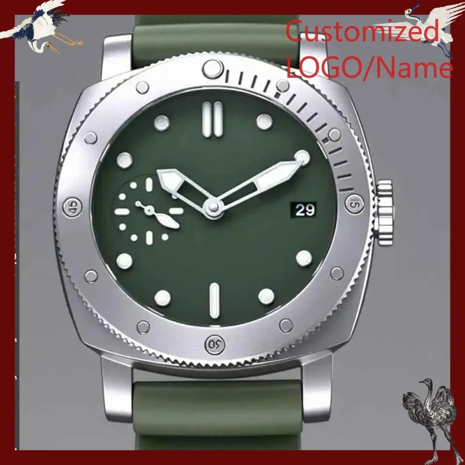 A186. Store Customized Watches 46mm men's watch, made of 904L steel, automatic movement