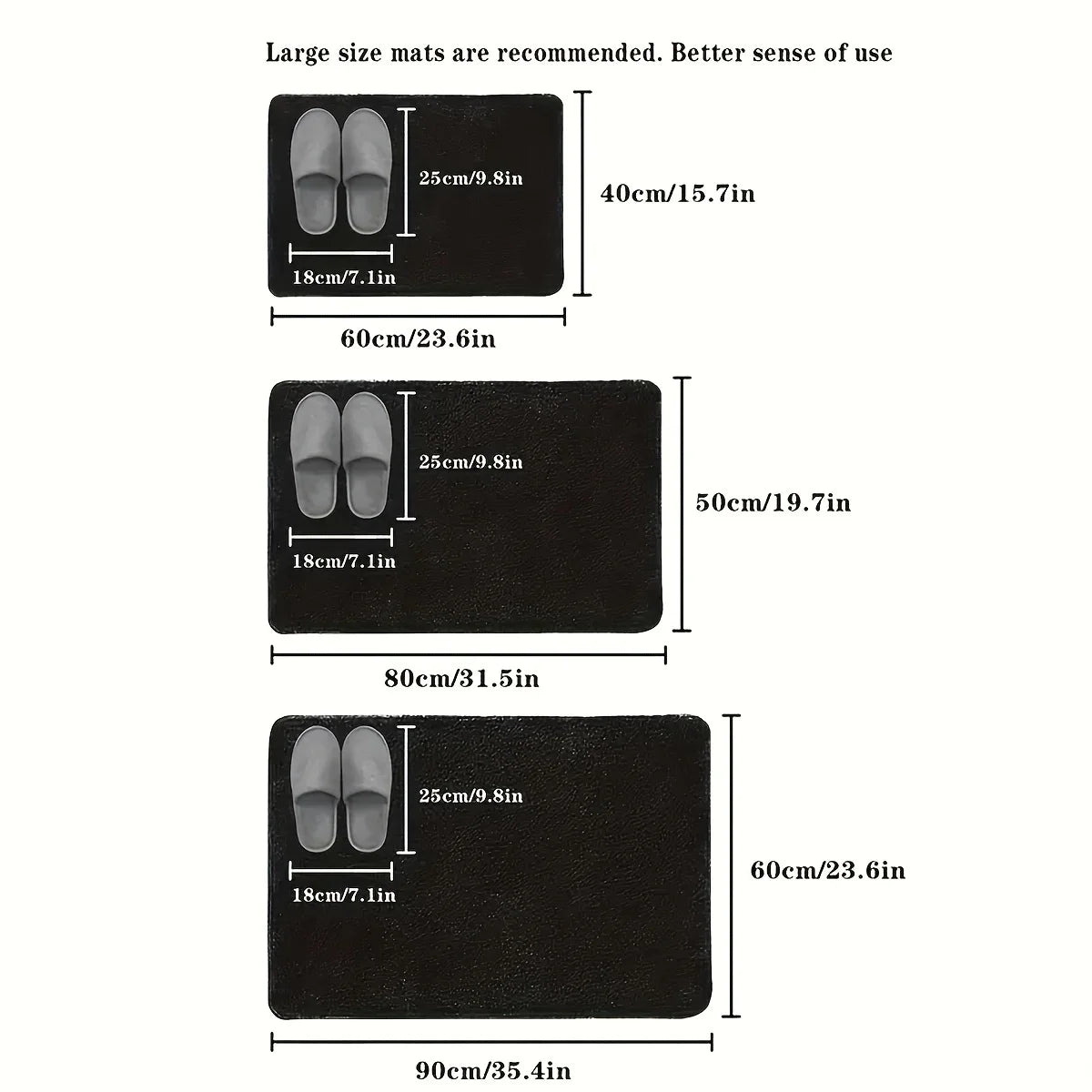 Solid color diatom mud bathroom absorbent floor mat toilet toilet stepping mat anti-slip mat home entrance mat