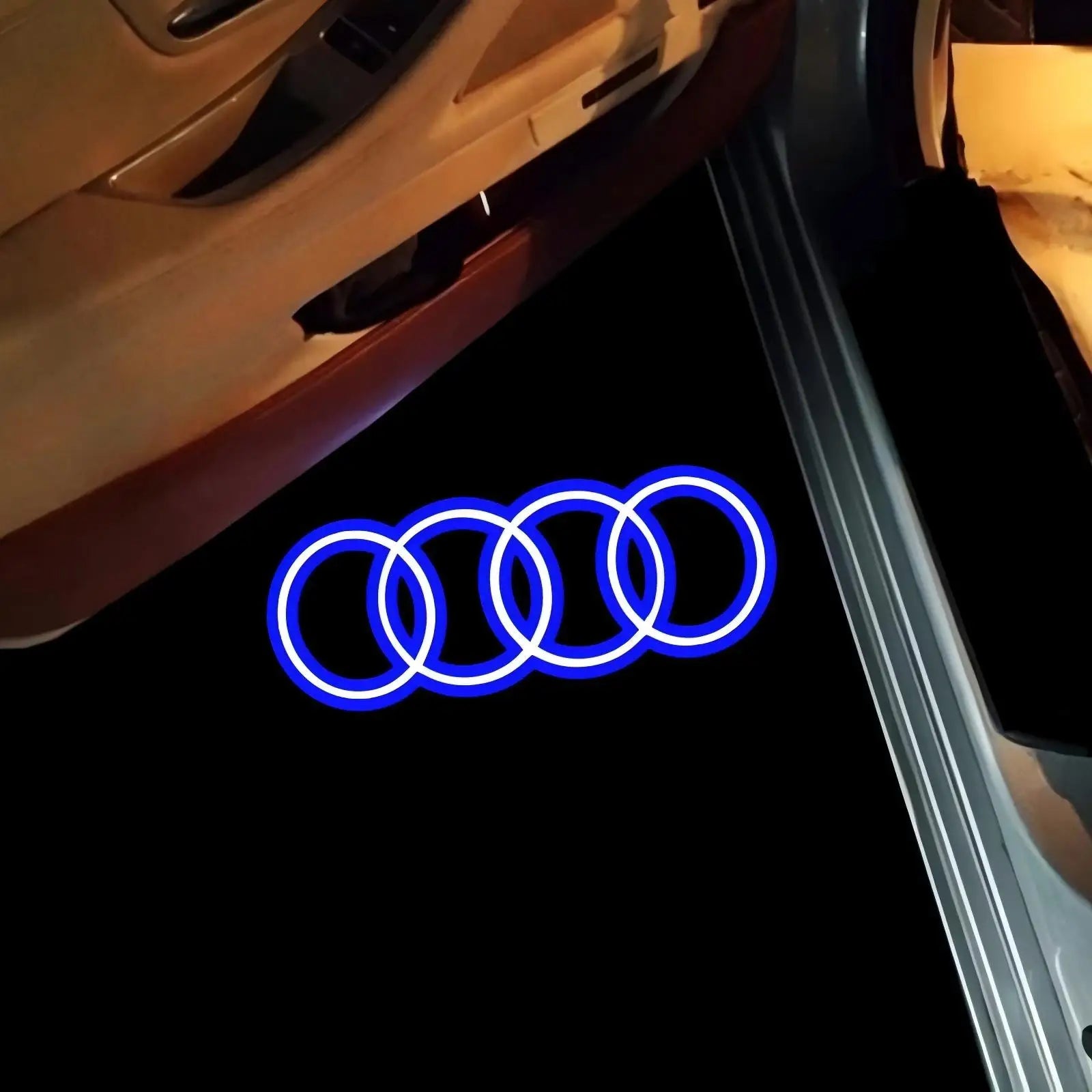 HD Car Door Welcome Light Led Projector Lamp For Audi A3 A4 B8 8P 8V A6 C7 A5 Q5 B7 B6 B9 SLINE QUTTRO RS SQ5 Q3 Q7 S3 S4 S5 Q5