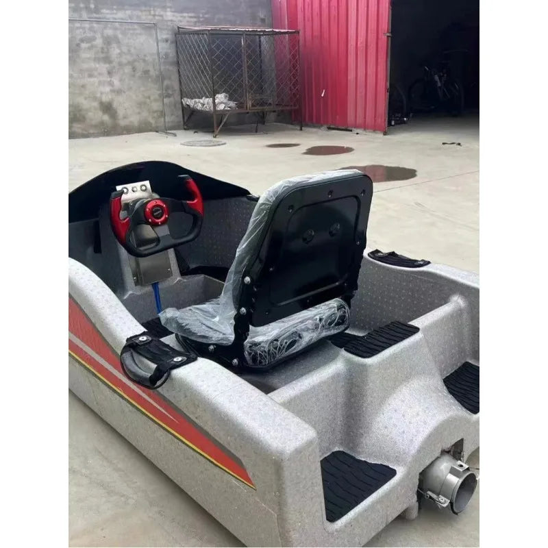 Electric Watercraft, 52km/h Dual-Speed Motorized Jet Ski for 2 Adults, 150kg Load & 90min Runtime for Water Sports & Skiing