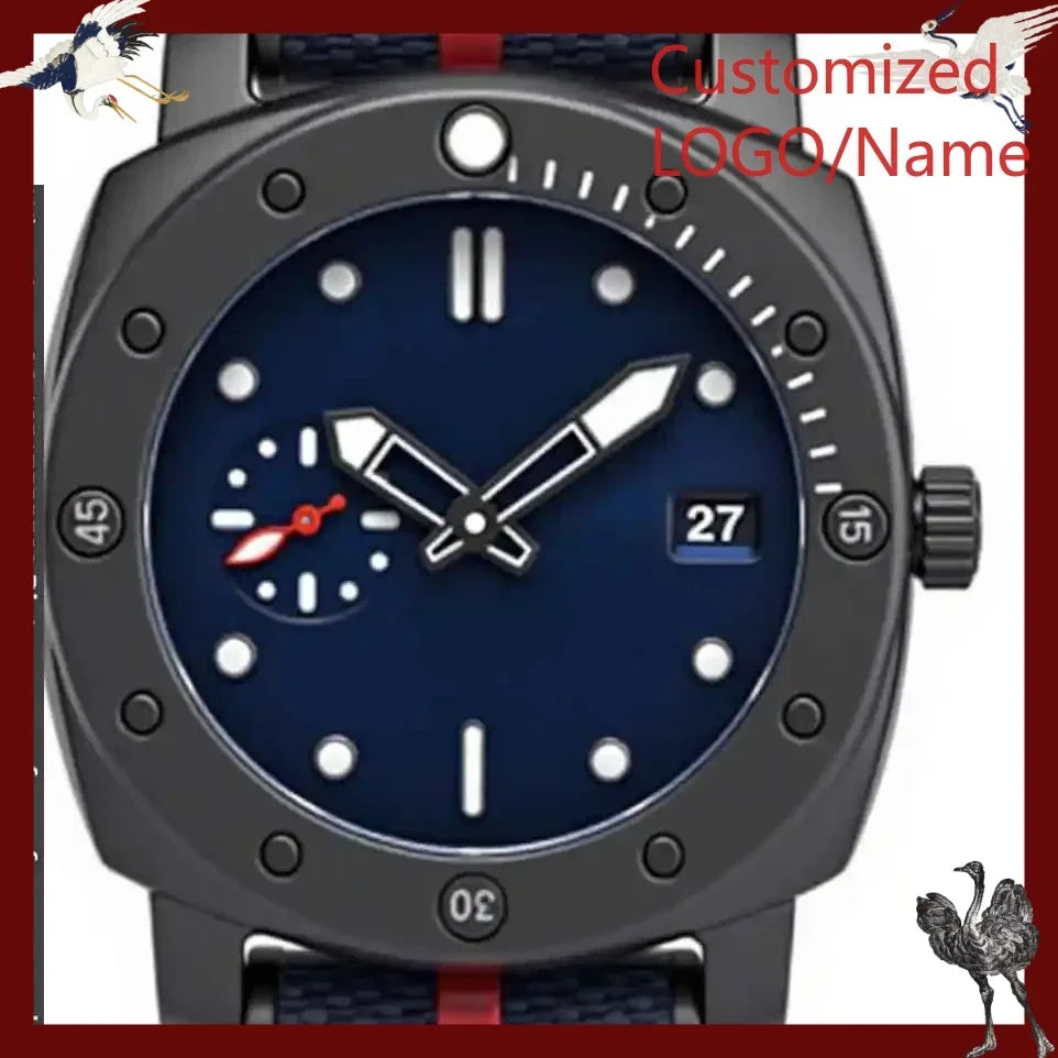 A186. Store Customized Watches 46mm men's watch, made of 904L steel, automatic movement