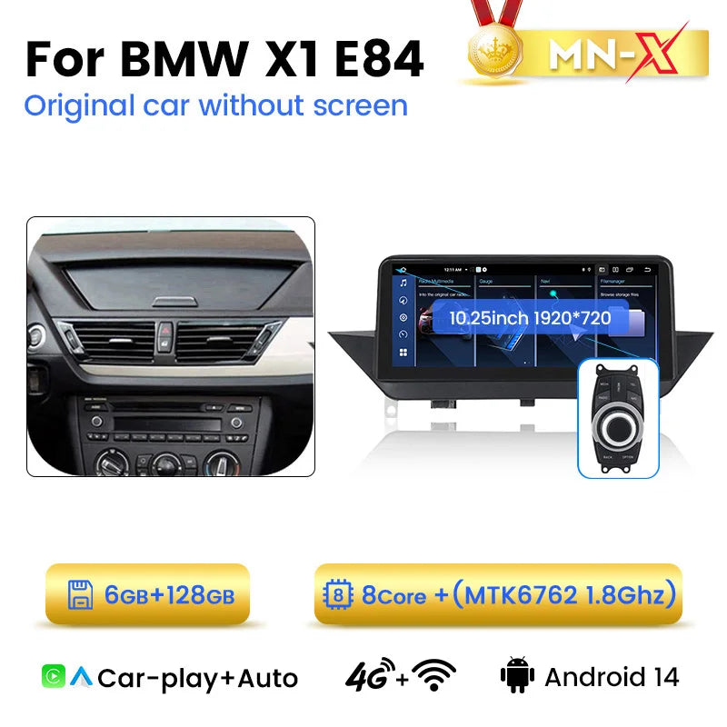MEKEDE 128GB Android 14 Car Multimedia