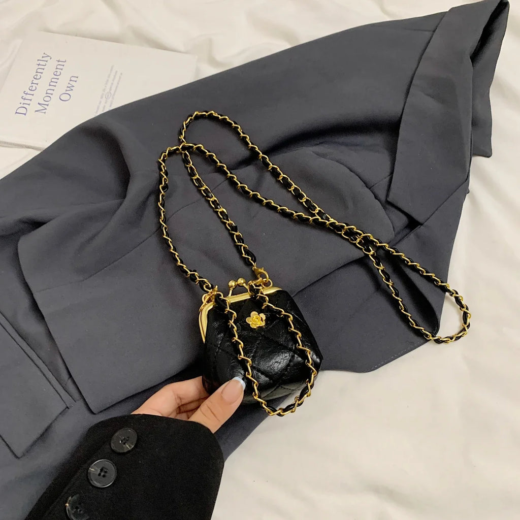 Super Mini Crossbody Bags For Women Designer Bag Luxury Chain Shoulder Coin Mini Purse Cute Clip Lipstick Bag Lady Cute Hobo Bag