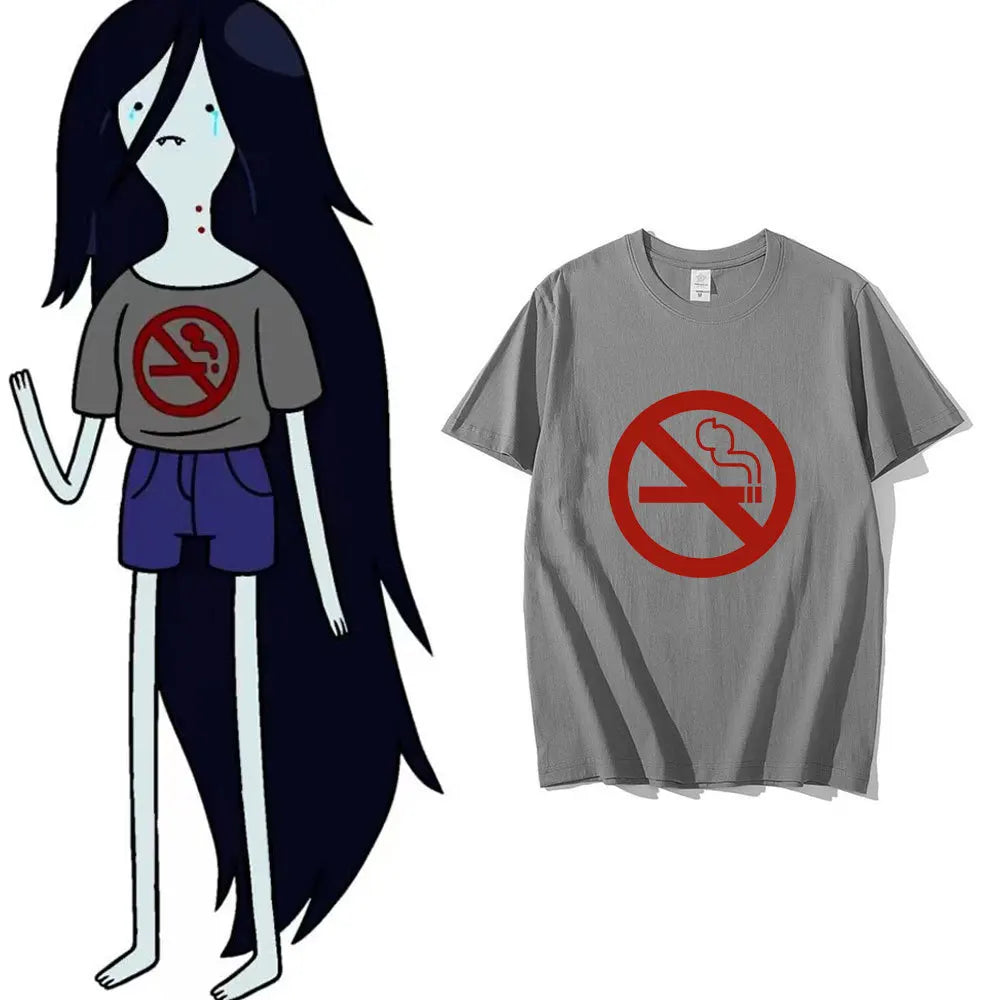 Marceline Vampire Queen Live At Candy Tavern Short Sleeve Funny Design Adventure Time Anime T-shirt Aesthetic Tumblr T Shirt Top