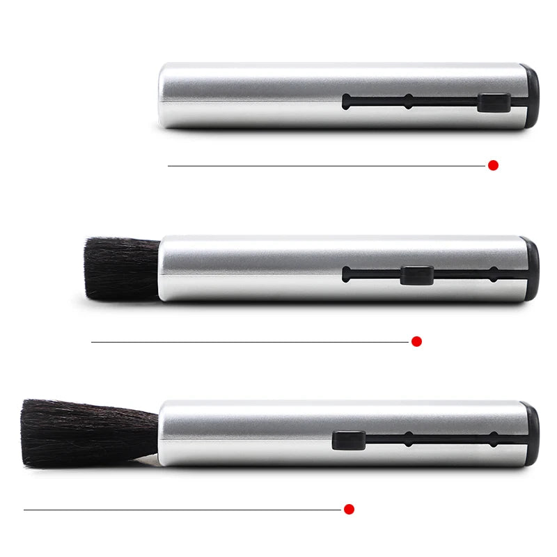 Retractable Car Cleaning Brush Center Console Cleaning Tools For Audi Sline A3 A4 A5 A6 A7 A1 A2 A8 Q1 Q2 Q3 Q4 Q5 Q6 Q7 Q8 RS7