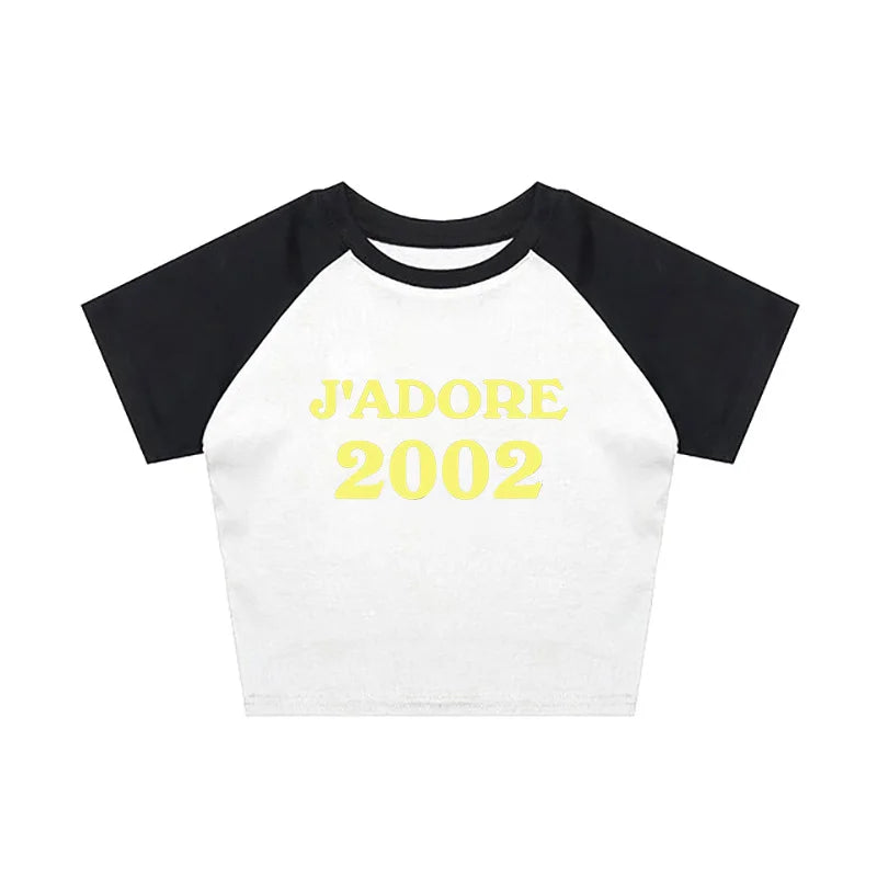 Baby Tee Short Sleeve Tee Vintage Graphic Tee print Women's Fairy Trash Accessory Y2k Clothes Cropped Top Tee shirt clothes emo