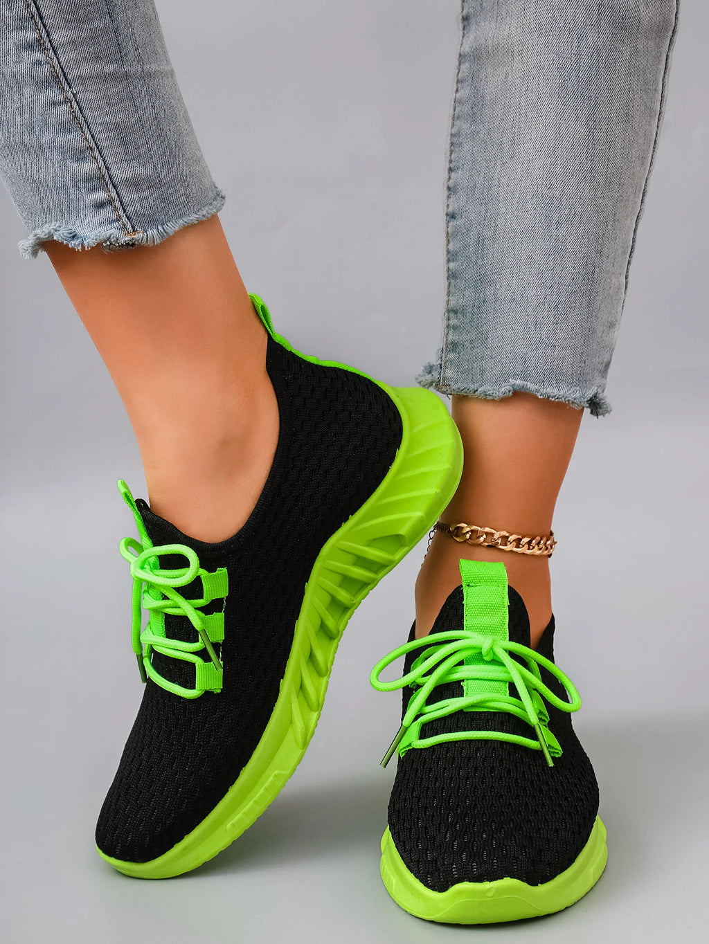 Women's Summer Breathable Mesh Flat Shoes, Women's Shoes, Casual Sneakers Shoes, Clearance Free Shipping