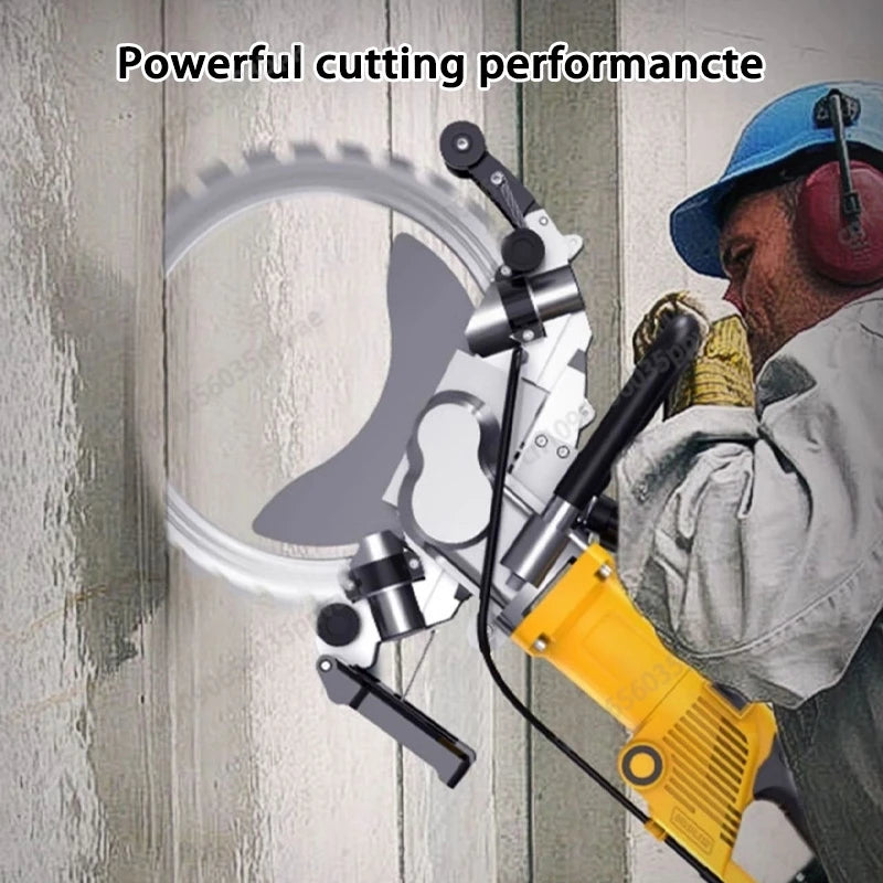 5000W High Power Ring Saw High Frequency Concrete Wall Cutting Machine Can Cut 29-39cm Multi-function Wall Cutting Machine
