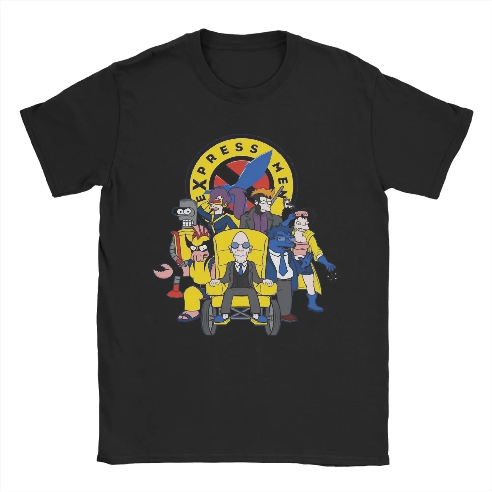 Hot Sale Futurama Bender Robot Peripherals Kill All Humans Funny Graphic Print T-shirt Men Women Cotton Oversized Summer New Tee