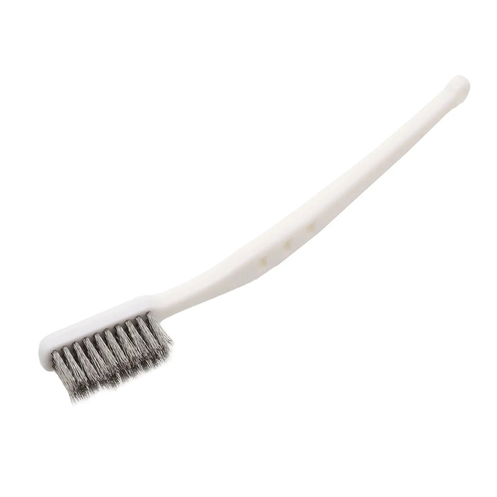 Brush Wire Metal Nylon Wire Plastic White Wire Brush Black Cleaning Handle Brass Machine Polishing Rust Silver