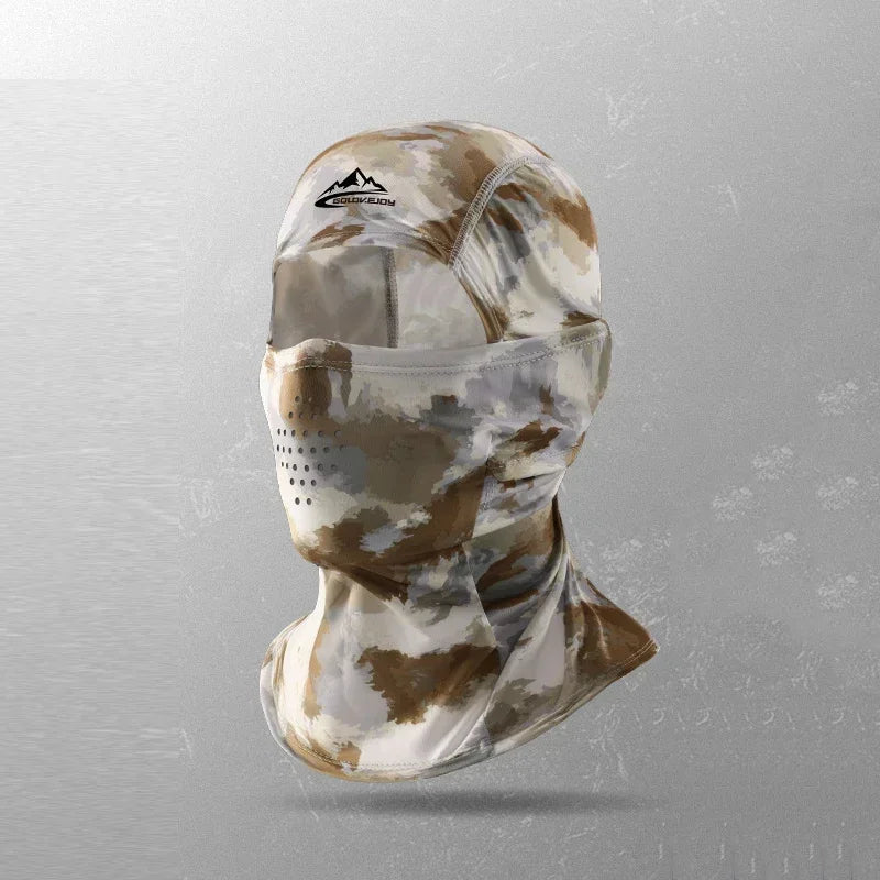 Hiking Scarves Mask Cycling Balaclava Full Cover Face Mask Cap Quick Dry Lycra Sun Ultra UV Protection Outdoor Ski Hunting