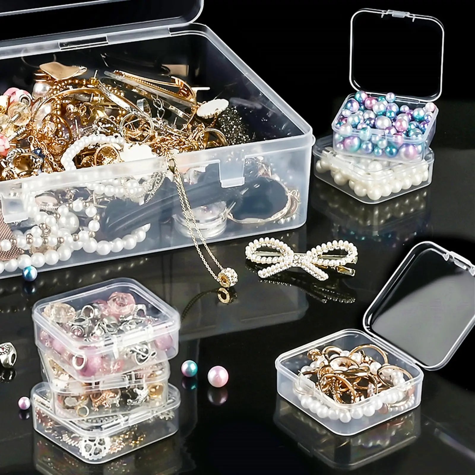 DIY Diamond Painting Embroidery Storage Box 30/15/14Grids Art Embroidery Accessories Beads Display Sorting Box Storage Container