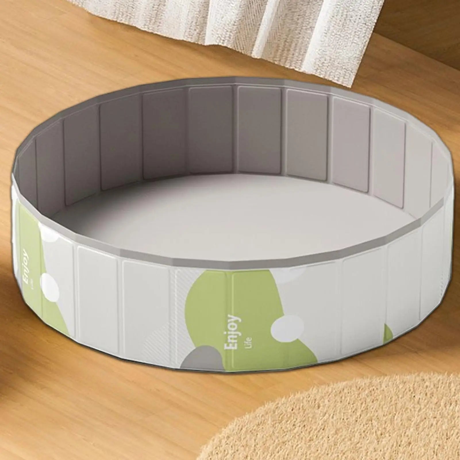 Foldable Dog Pool Folding Pet Pool PVC Foldable Stock Tank Non-Inflatable For Baby Bath Play Outdoor Indoor Camping Park