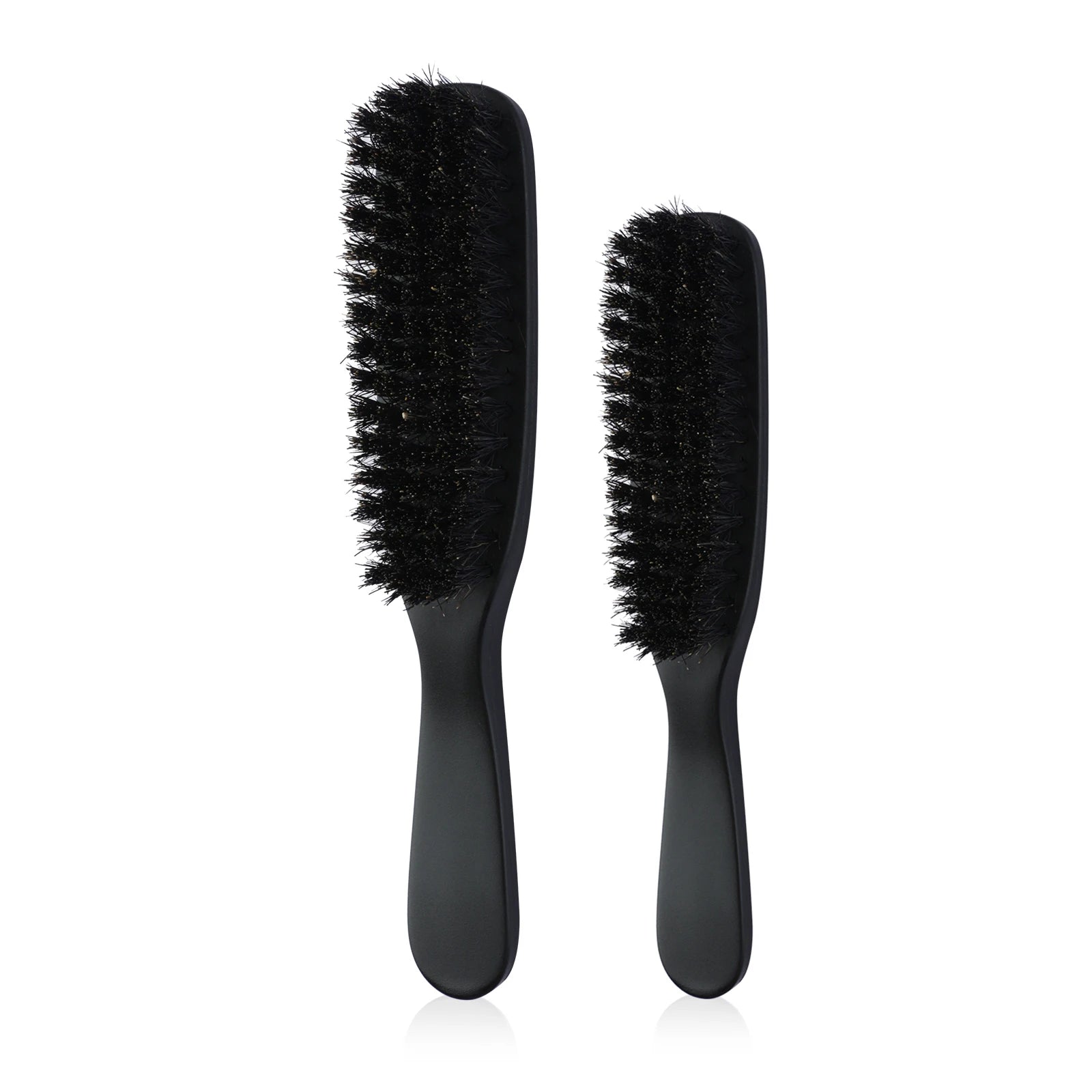 1/2pcs Professional Barber Hair Cleaning Brush Men Horse Hair/Boar Bristle Brush Beard Brush Neck Duster Broken Hair