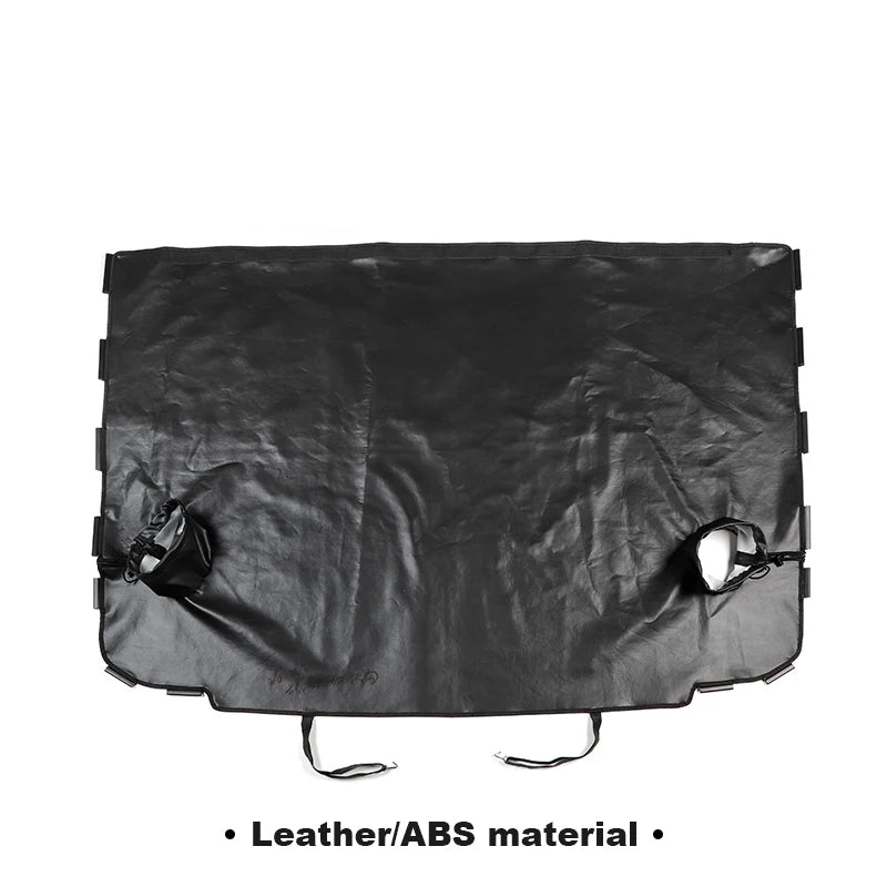 BAWA Rear Seat Separation Mesh/Trunk Cloth Separation for Jeep Wrangler JK 2door 2007-2017 Pet Isolation Net Accessories