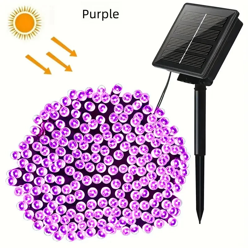 Outdoor Solar Light String LED Christmas Decoration,light String Solar Fairy Light Garden Christmas Decoration Light